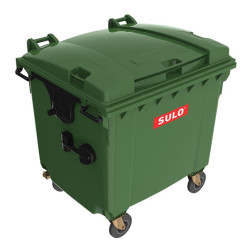Мусорный бак 1100 л SULO зеленый