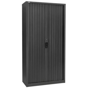 Канцелярский шкаф с ролетной дверью ШКГ-10 р RAL 9005