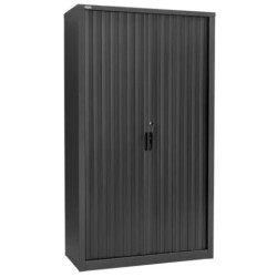 Канцелярська шафа з ролетними дверима ШКГ-12 р RAL 9005