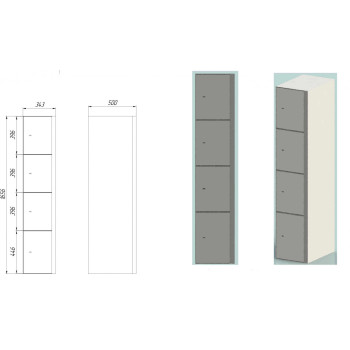 Депозитные ячейки DS.165.4