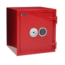 Сейф огневзломостойкий F.30CLI.50.E LUX RED