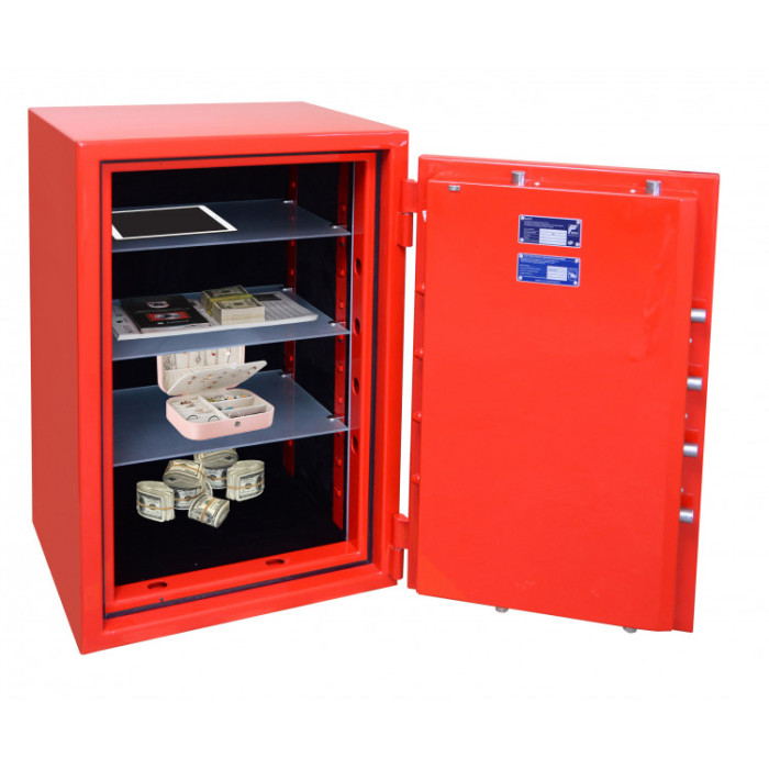 Сейф взломостойкий CLE III.95.E COMBI GLOSS RED