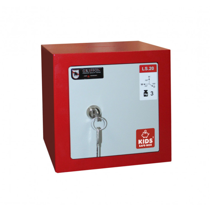 Сейф мебельный LS.20.K RED
