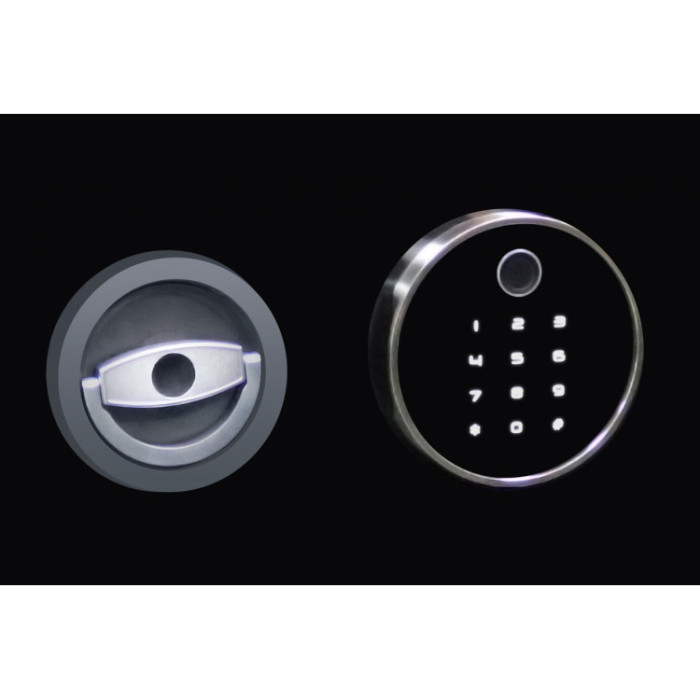 Сейф мебельный M.30.Fingerprint BLACK