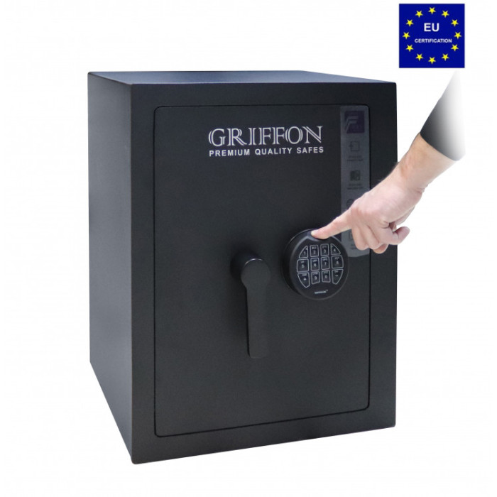 Сейф взломостойкий CLE I.55.Fingerprint BLACK