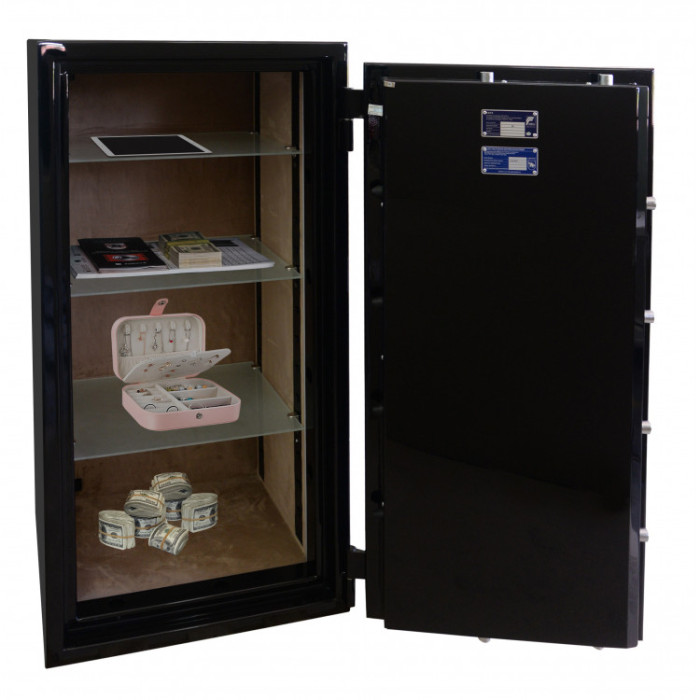 Сейф взломостойкий CLE III.125.E COMBI GLOSS BLACK