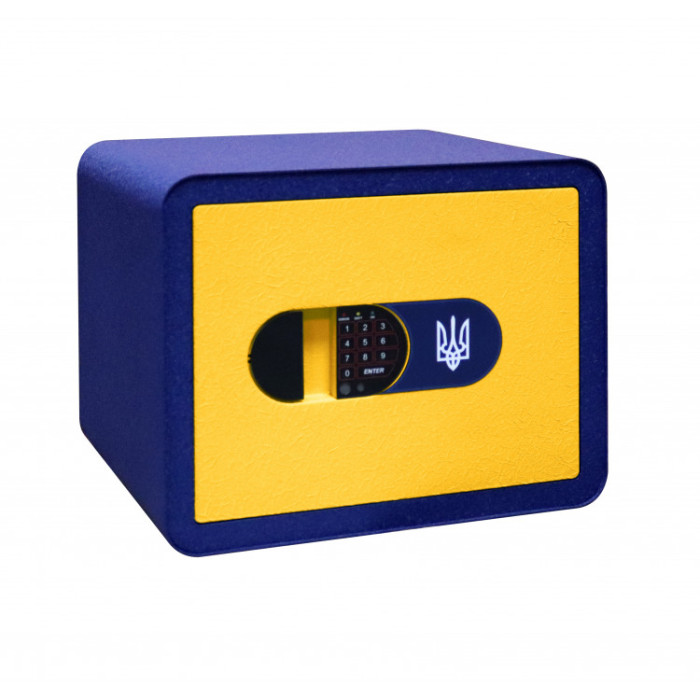 Сейф меблевий MSR.30.E.YELLOW-BLUE