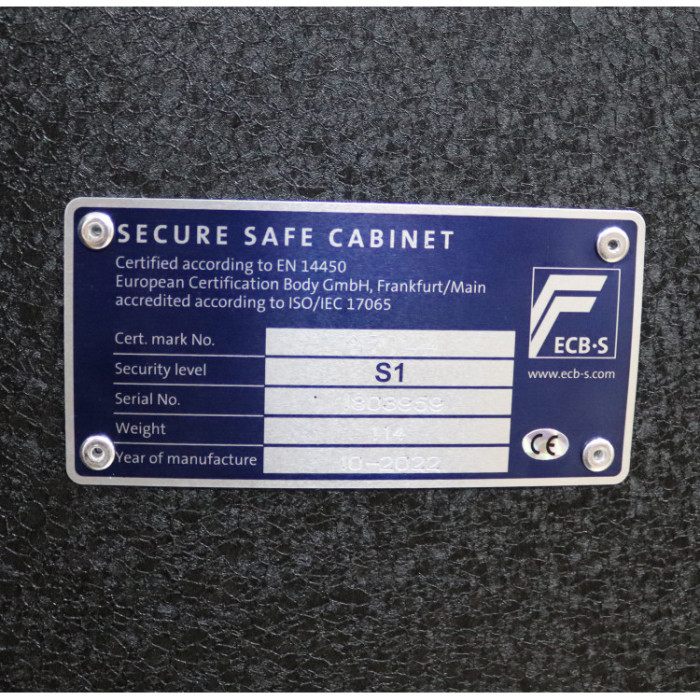 Сейф збройовий GE.450.E.L BLACK.CR