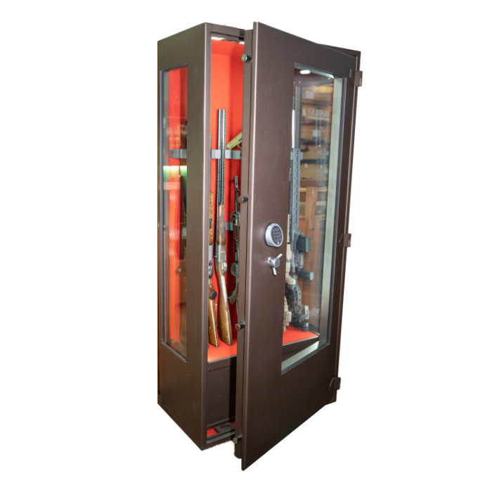 Сейф збройовий GD.840.E.T GLASS CASE BROWN з ударотривким склом