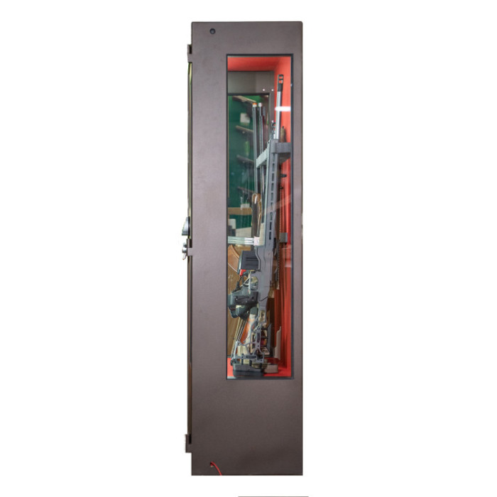 Сейф збройовий GD.840.E.T GLASS CASE BROWN з ударотривким склом