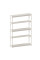 Стелаж металевий LIGHT RACK 2050х1330х300 5 полиць RAL 9001 (кремовий)