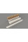 Стелаж металевий LIGHT RACK 2050х1330х300 5 полиць RAL 9001 (кремовий)