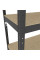 Стеллаж металлический Бюджет 1800*800*600 М 5ДСП