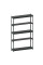 Стеллаж металлический LIGHT RACK 2050х1250х300 5 полок RAL 7016 (антрацит)