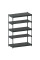 Стеллаж металлический LIGHT RACK 2050х1330х600 5 полок RAL 7016 (антрацит)