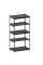 Стеллаж металлический LIGHT RACK 2050х1000х600 5 полок RAL 7016 (антрацит)